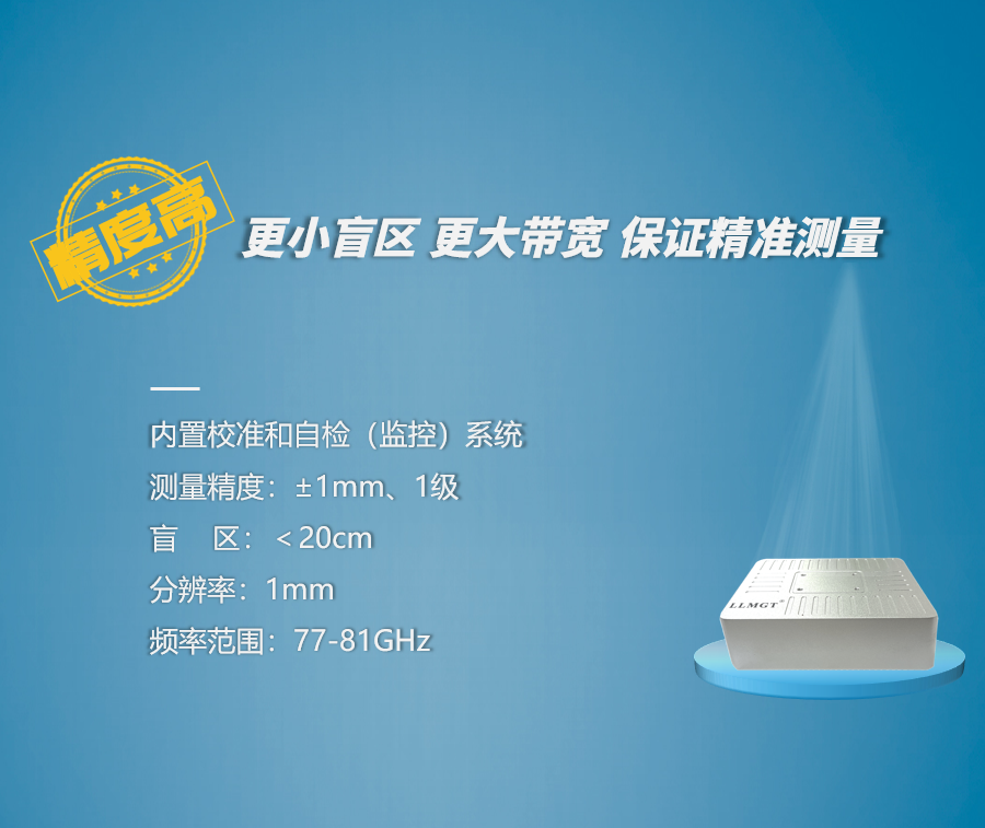 測量精度高:更小盲區(qū),更大帶寬,保證精準測量 測量精度高:更小盲區(qū),更大帶寬,保證精準測量